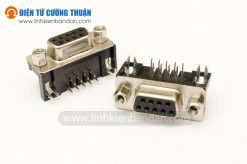 Cổng D-Sub (DB9) cái chân cong 90