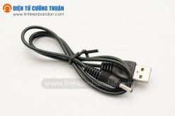 Dây chuyển USB sang đầu cắm nguồn 5.5mm
