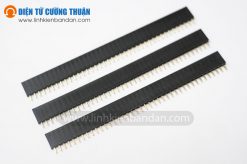 Jump cái đơn 1x40P 2.54mm đồng mạ vàng 0.8U