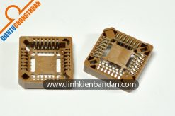 Đế IC vuông 28 chân dán PLCC28