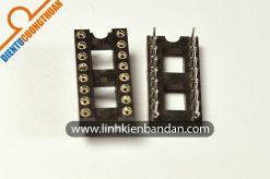 Chân đế IC DIP16 loại tròn, lõi đồng