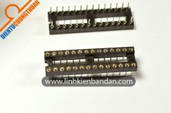 Chân đế IC DIP28 tròn, lõi đồng, loại nhỏ