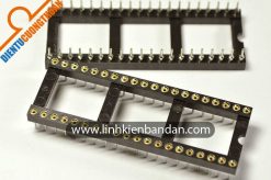 Chân đế IC DIP40 tròn, lõi đồng