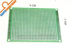 PCB lỗ hàn 2 lớp 9x7cm (phip thủy tinh FR4)