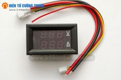 Đồng hồ số đo dòng và áp 100VDC/10A