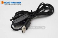 Dây MicroUSB có công tắc