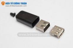 DIY đầu cắm dây USB type A cái