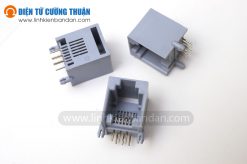 Cổng điện thoại RJ11 6P6 chân hàn PCB