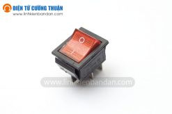 KCD4-201 Công tắc đôi 16A 250AC có đèn