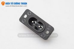 Ổ cắm AC-8 220V bắt ốc vào vỏ